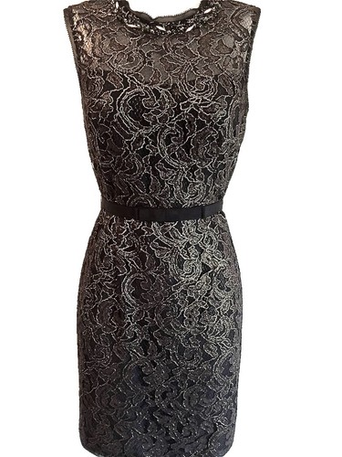 Karen millen metallic black - karen,